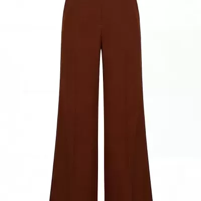 Calças Wide Leg Pregas Sahoco