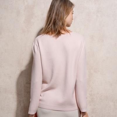 Camisola de malha com decote redondo SMF