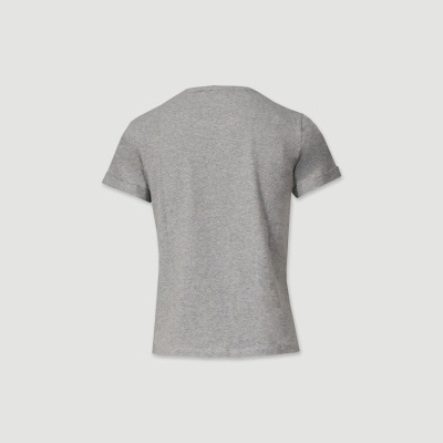 T-shirt básica com logotipo em lantejoulas Ferrache