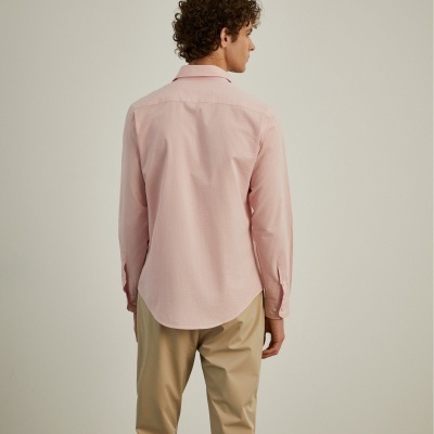 Camisa slim fit seersucker Lion of Porches