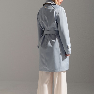 Gabardine midi em algodão Ferrache