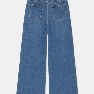 Calças de ganga wide leg SMF