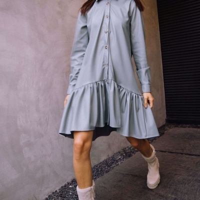 Vestido Polipele Swallow