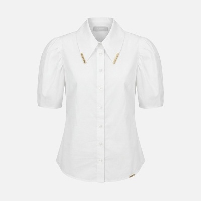 Blusa com detalhe metálico Scripta