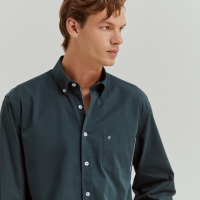 Camisa regular fit de algodão Lion of Porches