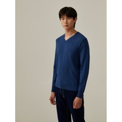 Pullover de algodão e caxemira Decenio