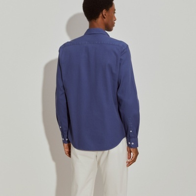 Camisa slim fit de algodão Lion of Porches