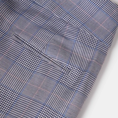 Calças chino xadrez Lion of Porches