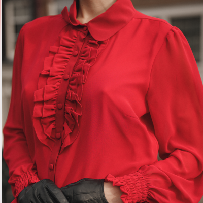 Blusa com folho Bigzone