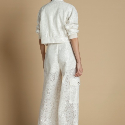 Calças Culotte em renda Sahoco