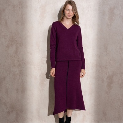 Camisola de malha com risca lateral SMF