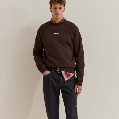 Sweater básica com logotipo Lion of Porches