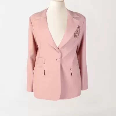 Blazer em Alfaiataria com emblema SH