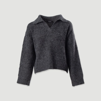 Polo de malha com lã Ferrache