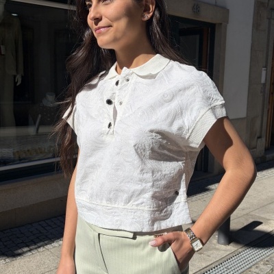 Calça de alfaiataria Scripta