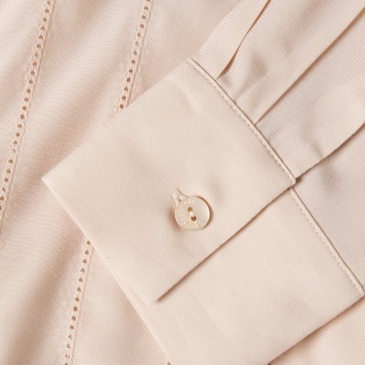 Camisa com bordado inglês Lion of Porches