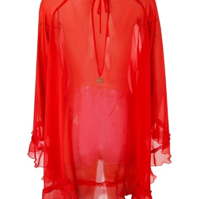 BLUSA SEMITRANSPARENTE SAHOCO