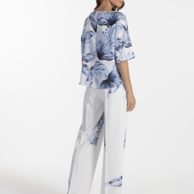 TÚNICA ESTAMPADO FLORAL ANA SOUSA