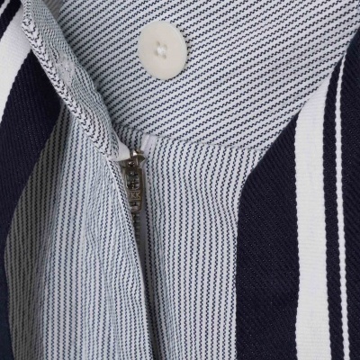 Calças chino com riscas e cinto Lion of Porches