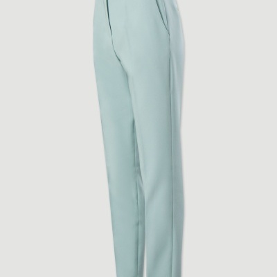 Calça clássica com cinto elástico Ferrache