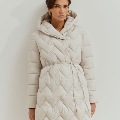 Blusão Acolchoado Comprido Lion of Porches