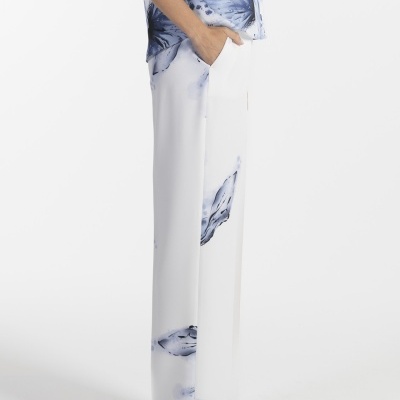 CALÇAS DE FATO ESTAMPADO ANA SOUSA