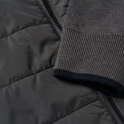 Casaco de malha com frente acolchoada Lion of Porches