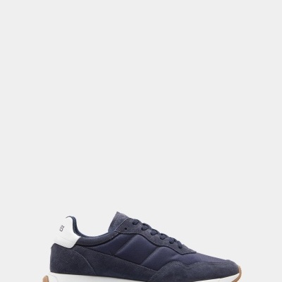 Sapatilhas combinadas em camurça Lion of Porches