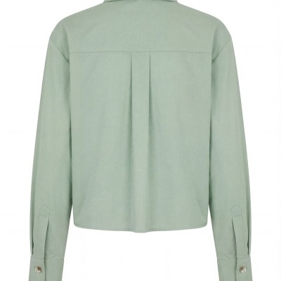 Blusa lisa com logo SCRIPTA