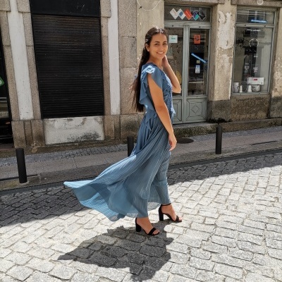 Vestido comprido Ana Sousa