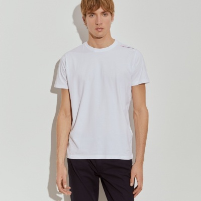 T-shirt básica de algodão Lion of Porches