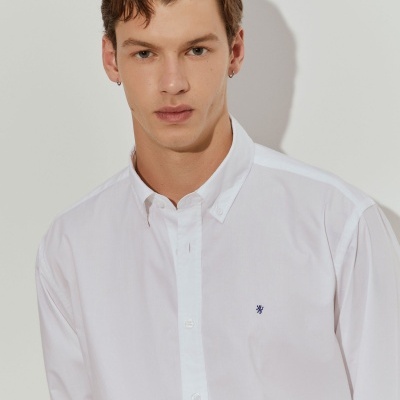 Camisa de algodão regular fit Lion of Porches