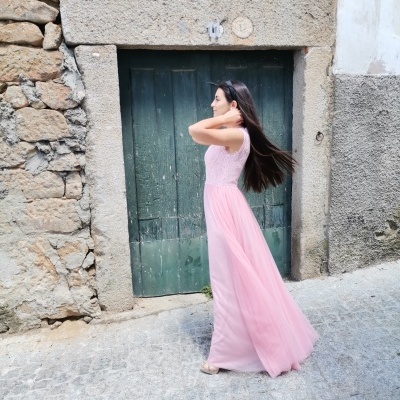 Vestido comprido Carla Ruiz