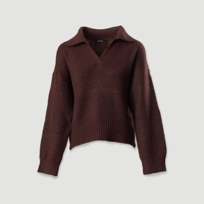 Polo de malha com lã Ferrache