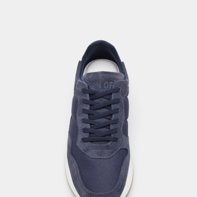 Sapatilhas combinadas em camurça Lion of Porches