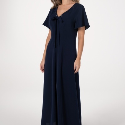 Vestido de corte fitting ligeiramente cintado Ana sousa