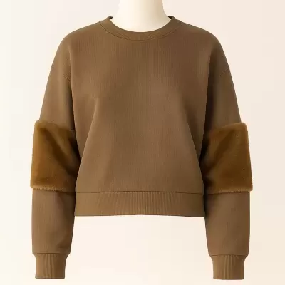 Sweat com Aplicação de Pêlo Sahoco