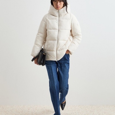 Blusão acolchoado com capuz Decenio