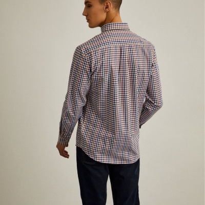 Camisa quadrados regular fit Lion of Porches