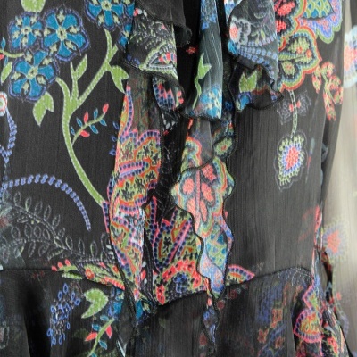 VESTIDO FOLHOS SAHOCO