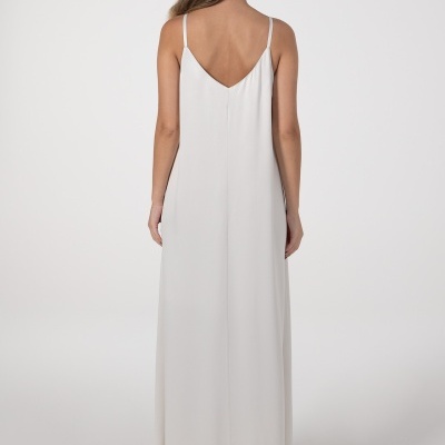 VESTIDO FLUÍDO ACETINADO ANA SOUSA