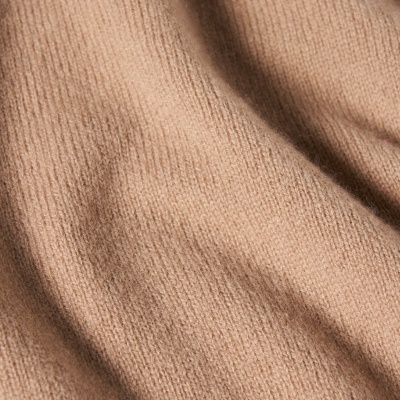 Camisola gola alta color block em lã merino Lion of Porches