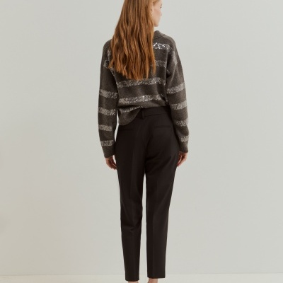 Calças chino clássicas vincadas Lion of Porches