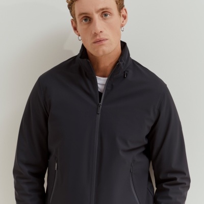 Blusão acolchoado com capuz embutido Lion of Porches