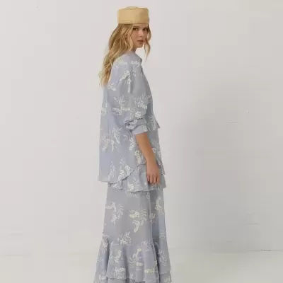 Camiseiro Stripe Blue Swallow