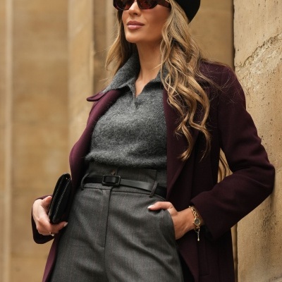 Polo de malha com lã Ferrache