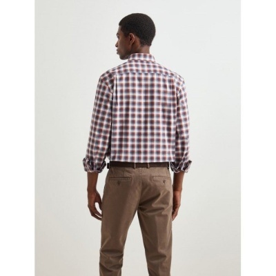 Camisa regular fit ao xadrez Decenio