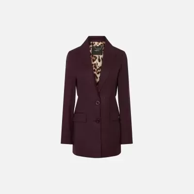 Blazer em tecido às riscas Scripta