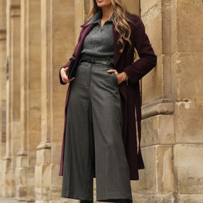 Polo de malha com lã Ferrache