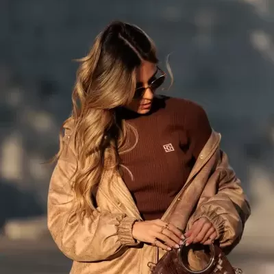 Camisola lisa com efeito canelado Scripta